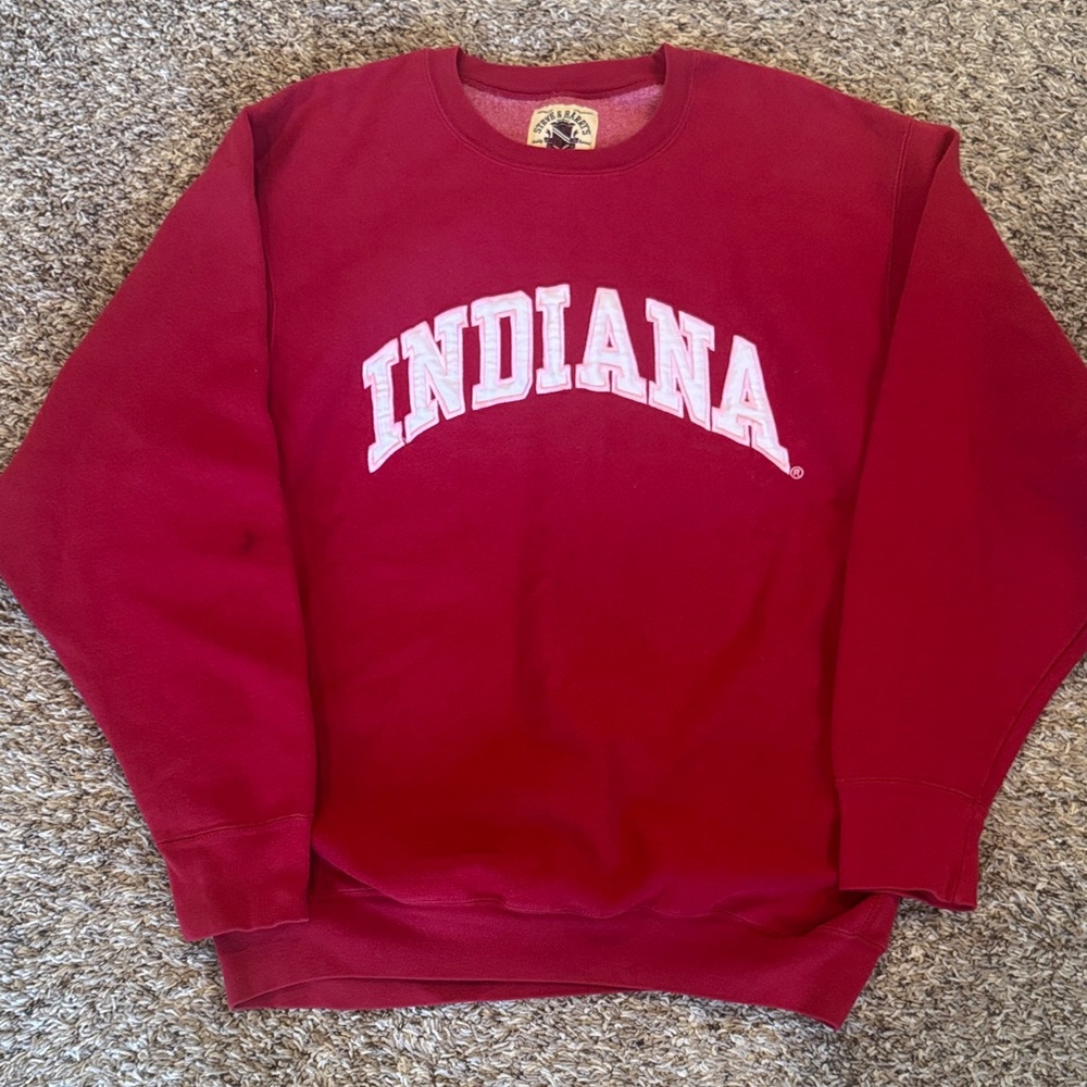 Indiana Red Men's Sweatshirt